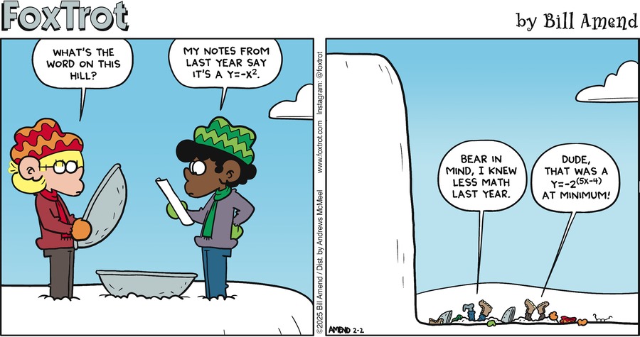 FoxTrot Comic Strip for February 02, 2025 