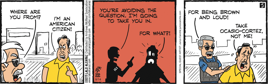 La Cucaracha Comic Strip for August 14, 2019 