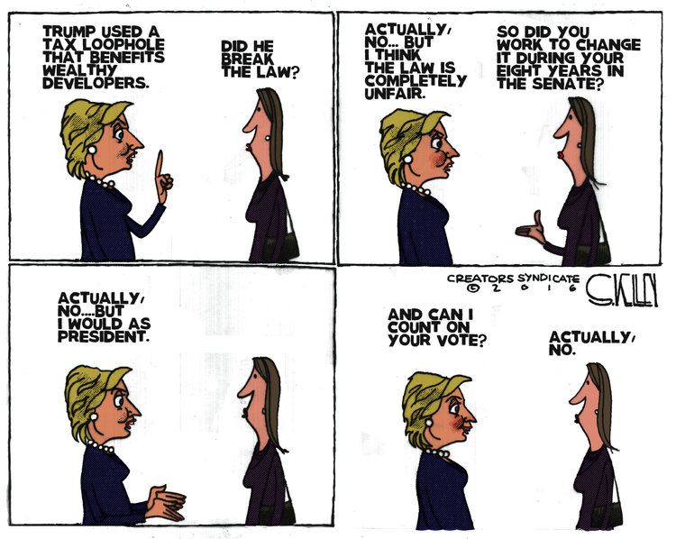 Steve Kelley Comic Strip for October 04, 2016 