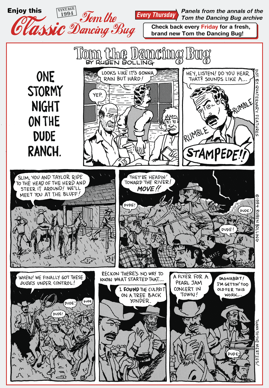 Tom the Dancing Bug Comic Strip for August 13, 2020 