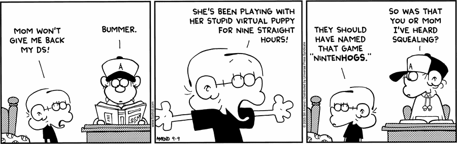 FoxTrot Comic Strip for September 09, 2005 