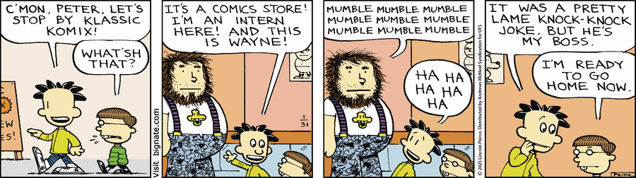 Big Nate Comic Strip for January 31, 2025 