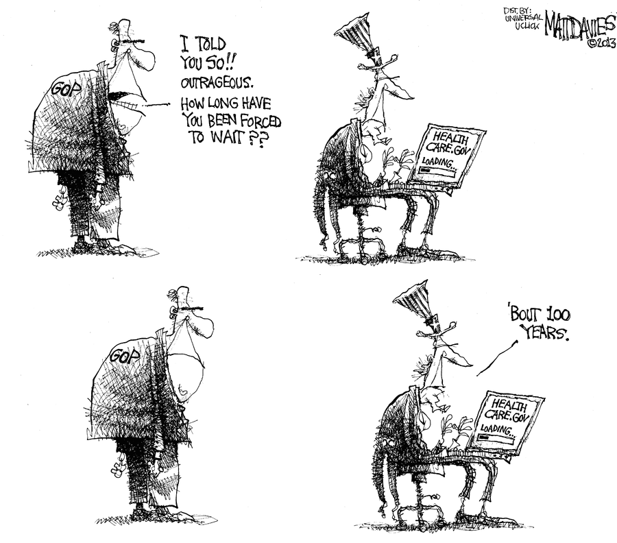 Matt Davies Comic Strip for October 24, 2013 