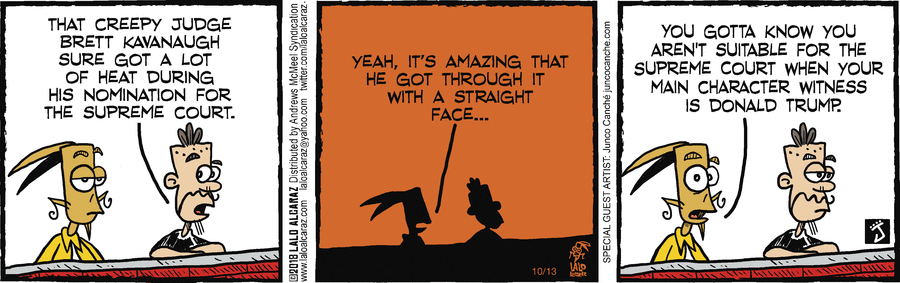 La Cucaracha Comic Strip for October 13, 2018 
