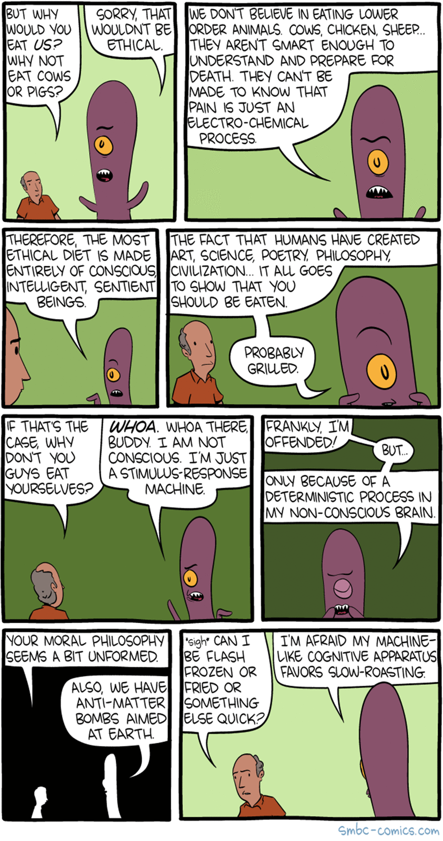 Saturday Morning Breakfast Cereal Comic Strip for June 12, 2018 