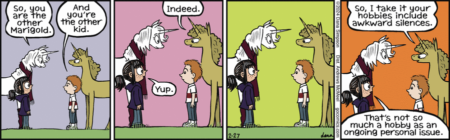 Phoebe and Her Unicorn Comic Strip for February 27, 2024 