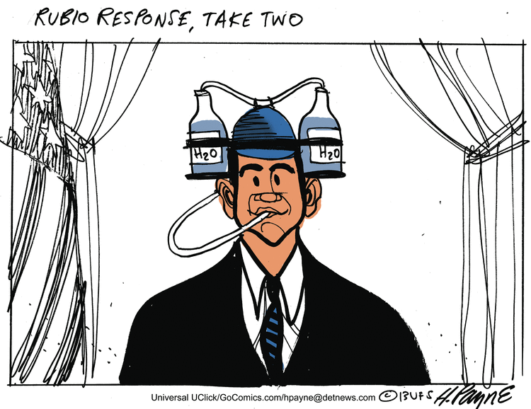 Henry Payne Comic Strip for February 16, 2013 