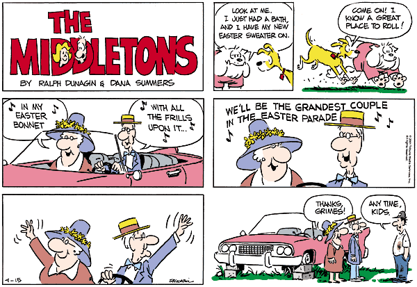 The Middletons Comic Strip for April 15, 2001 