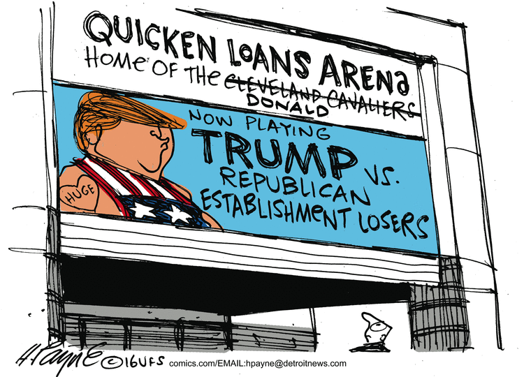Henry Payne Comic Strip for July 23, 2016 