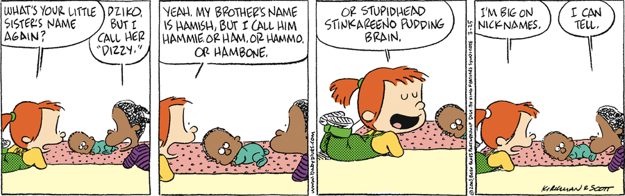 Baby Blues Comic Strip for March 25, 2003 