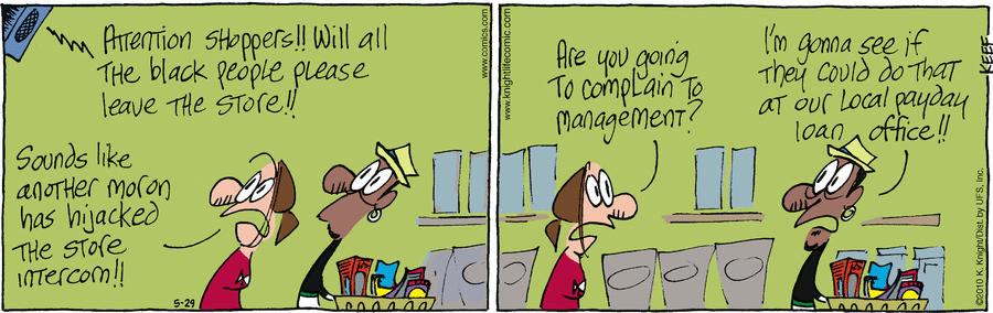 The Knight Life Comic Strip for May 29, 2010 