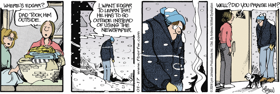 For Better or For Worse Comic Strip for January 17, 2024 
