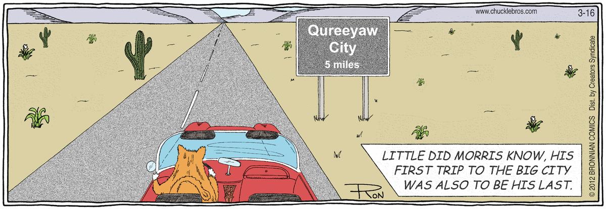 Chuckle Bros Comic Strip for March 16, 2012 