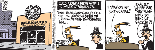 La Cucaracha Comic Strip for July 24, 2009 