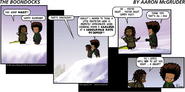 The Boondocks Comic Strip for December 03, 2023 