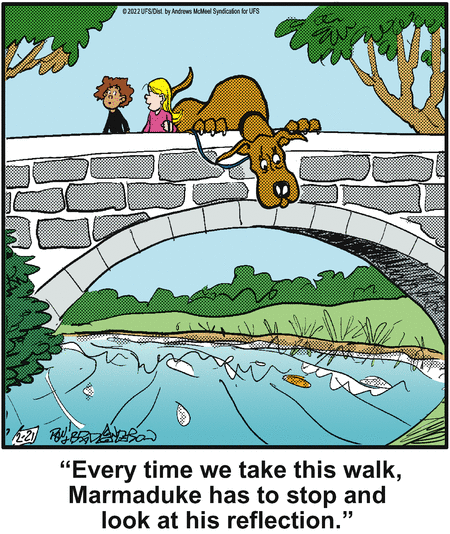 Marmaduke Comic Strip for February 21, 2022 