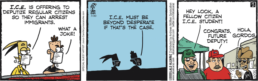La Cucaracha Comic Strip for July 30, 2020 