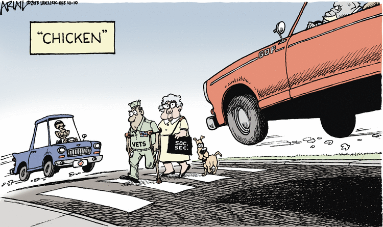 Robert Ariail Comic Strip for October 10, 2013 