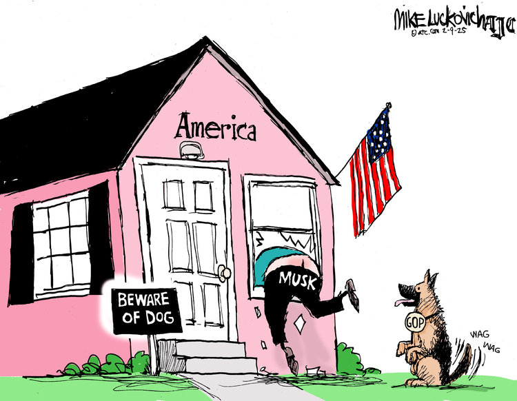 Mike Luckovich Comic Strip for February 09, 2025 