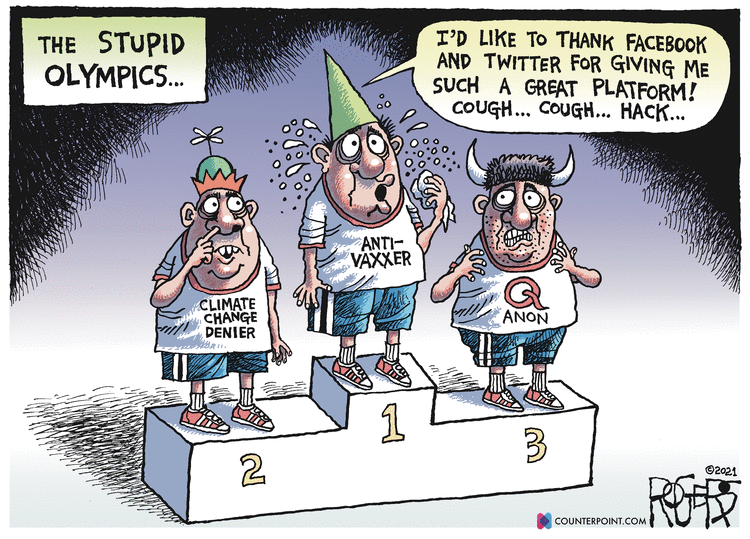 Rob Rogers Comic Strip for July 30, 2021 