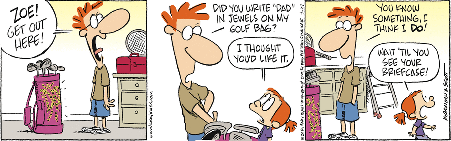 Baby Blues Comic Strip for July 27, 2012 