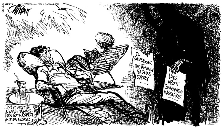 Pat Oliphant Comic Strip for March 21, 1993 