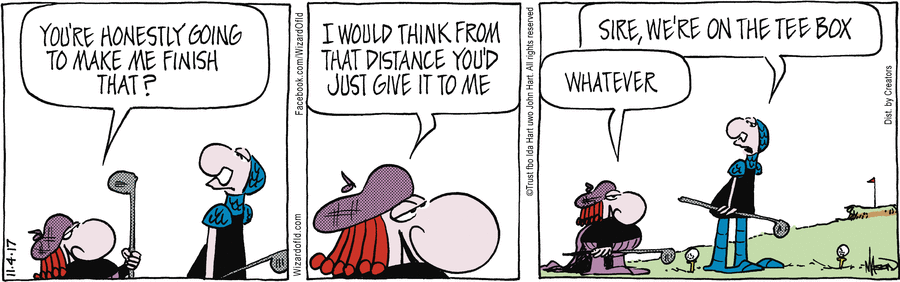 Wizard of Id Comic Strip for November 04, 2017 
