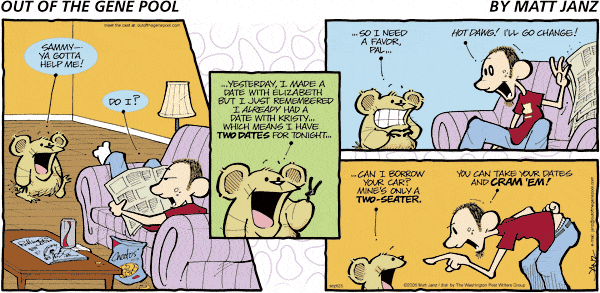 Out of the Gene Pool Re-Runs Comic Strip for February 07, 2025 