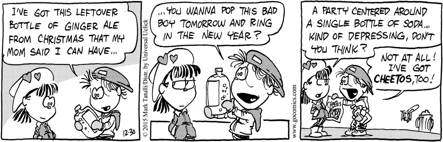 Heart of the City Comic Strip for December 30, 2015 