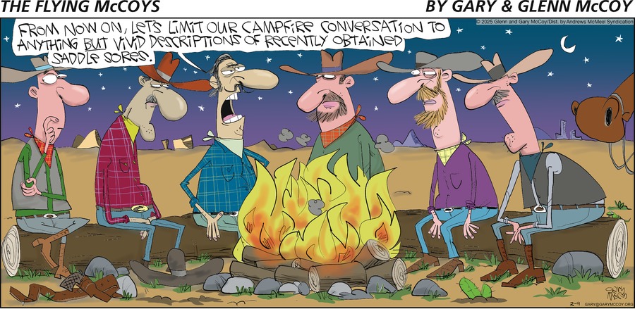 The Flying McCoys Comic Strip for February 09, 2025 