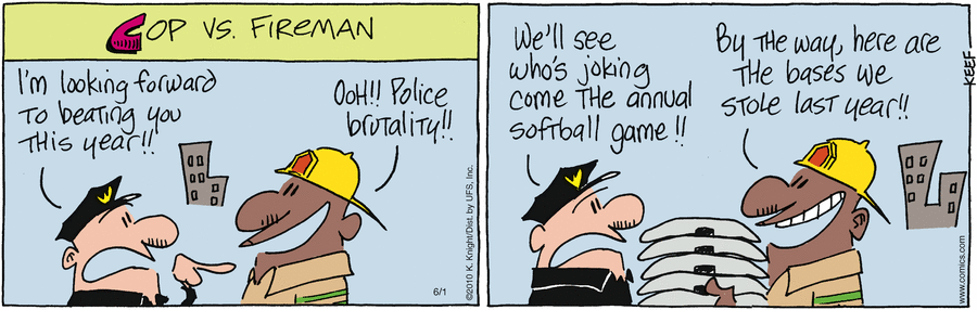 The Knight Life Comic Strip for June 01, 2010 