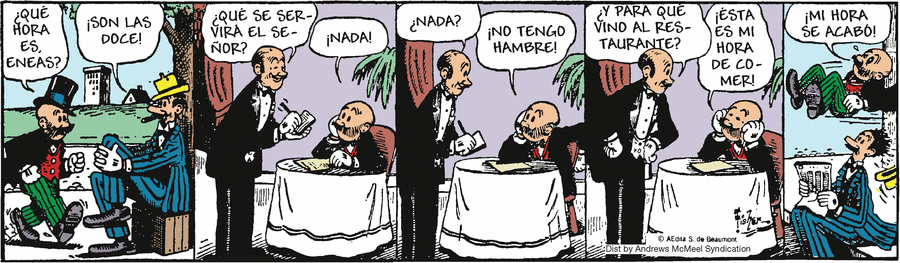 Benitin y Eneas Comic Strip for December 06, 2024 