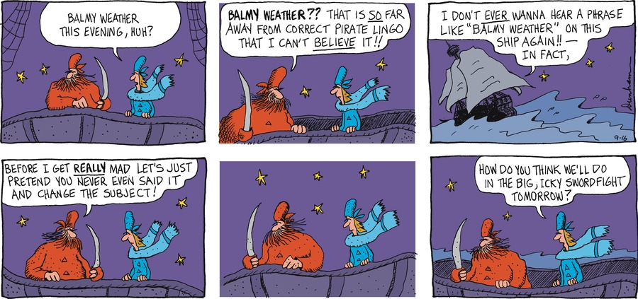 Overboard Comic Strip for September 16, 1990 