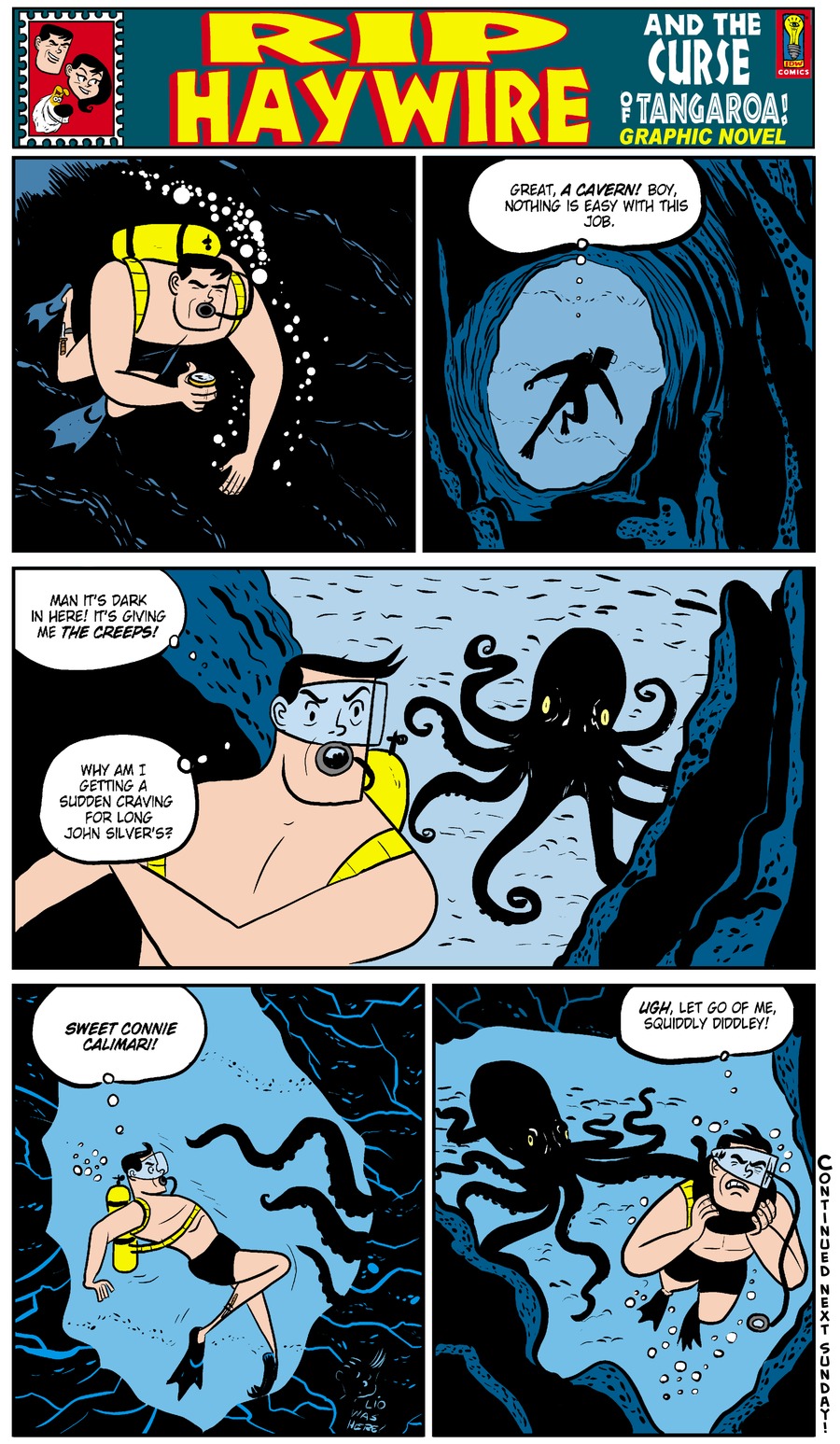Rip Haywire Comic Strip for August 31, 2014 