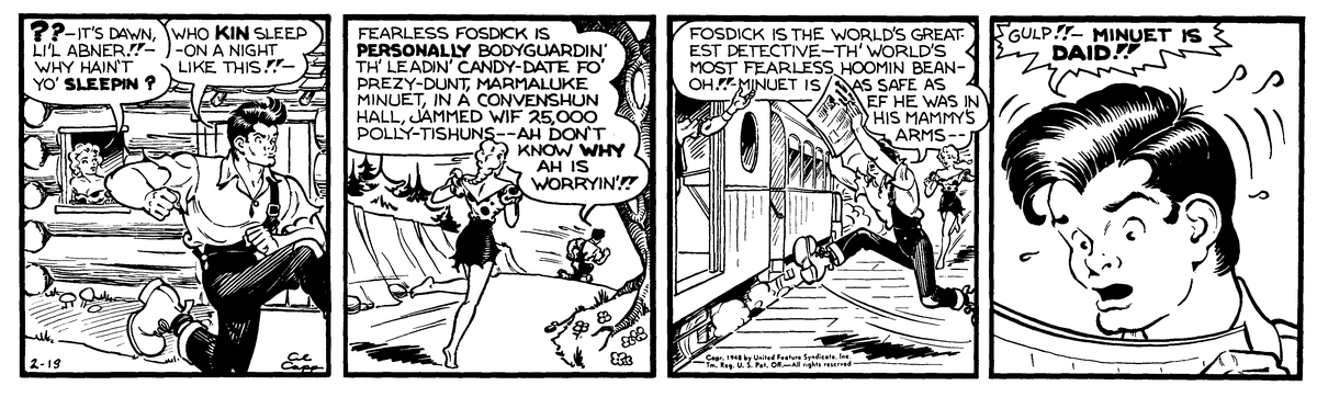Li'l Abner Comic Strip for November 08, 2024 