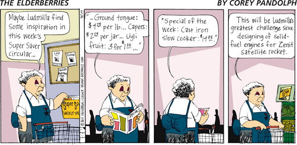 The Elderberries Comic Strip for February 20, 2011 