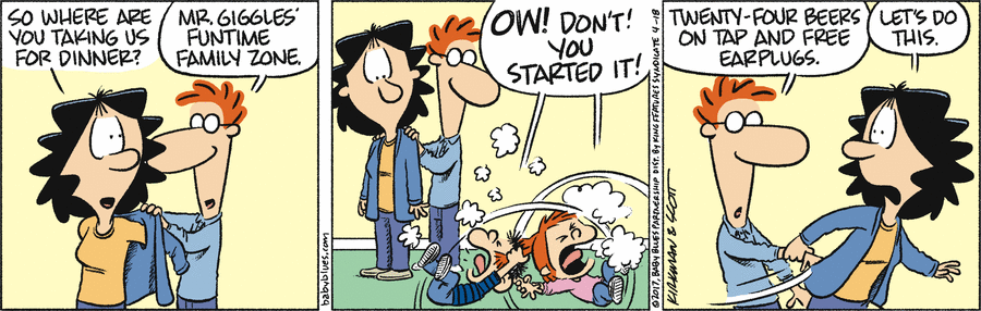 Baby Blues Comic Strip for April 18, 2017 