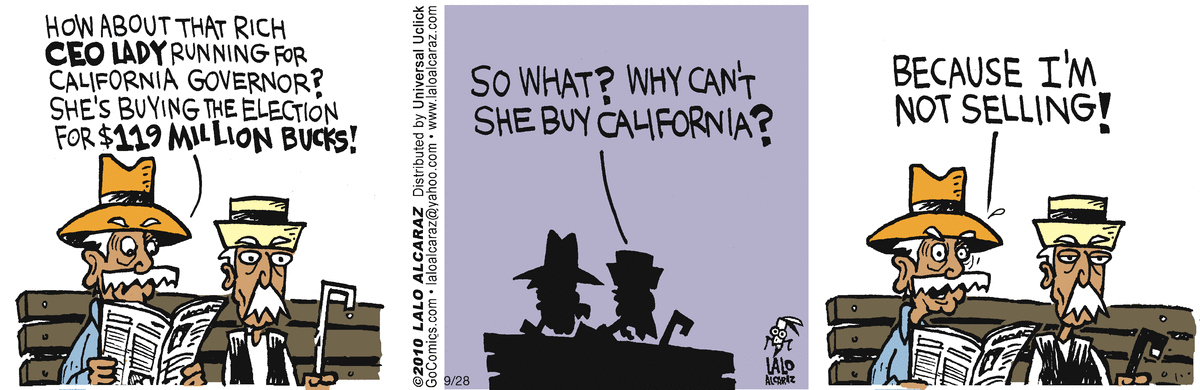 La Cucaracha Comic Strip for September 28, 2010 