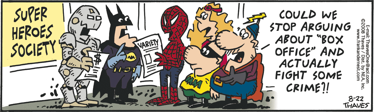 Frank and Ernest Comic Strip for August 22, 2008 