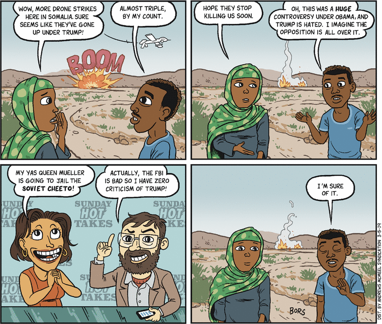 Matt Bors Comic Strip for March 05, 2019 