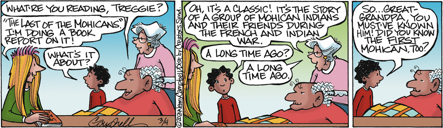 Flo and Friends Comic Strip for March 04, 2024 