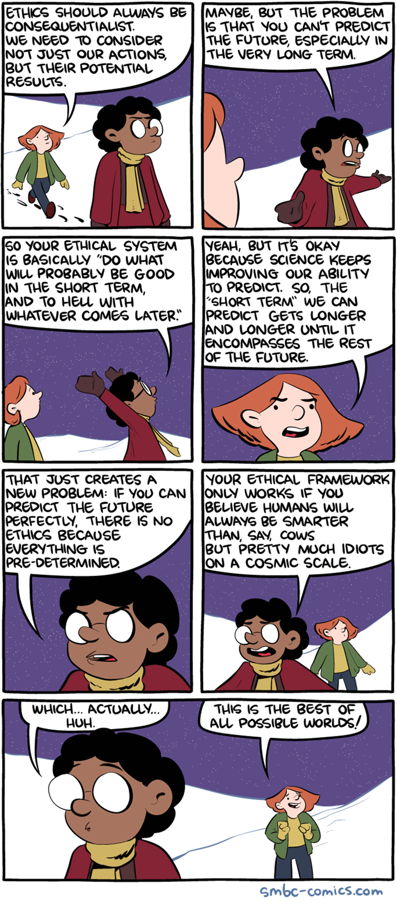 Saturday Morning Breakfast Cereal Comic Strip for August 10, 2017 
