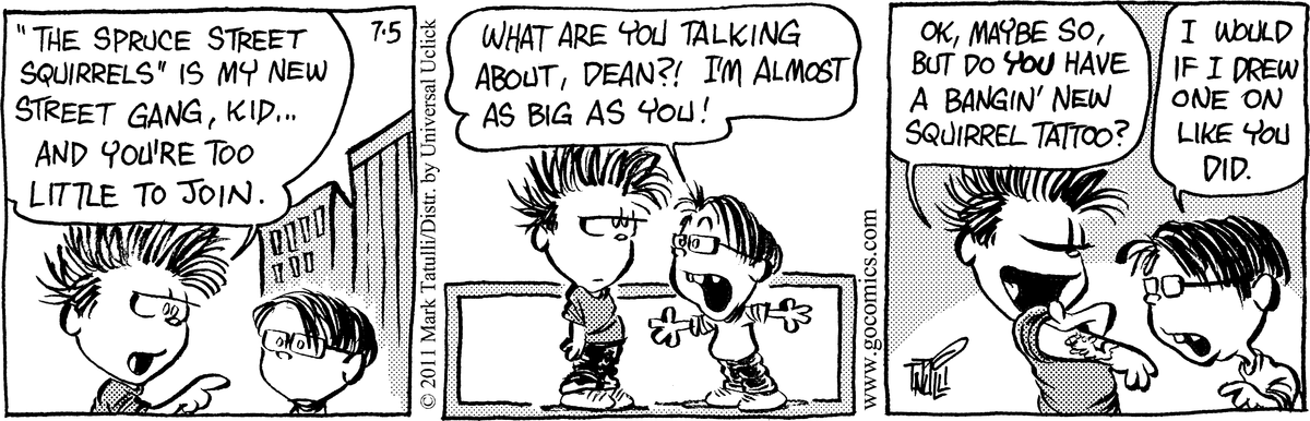 Heart of the City Comic Strip for July 05, 2011 