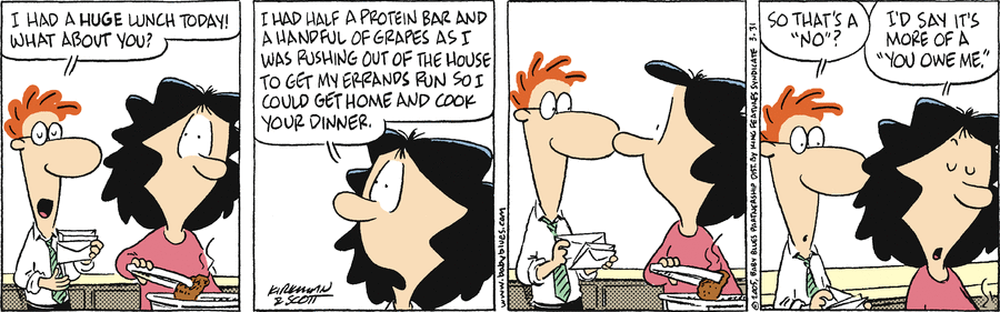 Baby Blues Comic Strip for March 31, 2005 