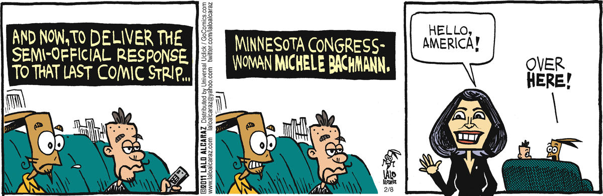 La Cucaracha Comic Strip for February 08, 2011 