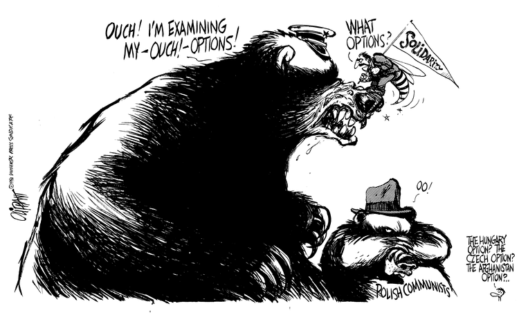 Pat Oliphant Comic Strip for September 22, 1981 