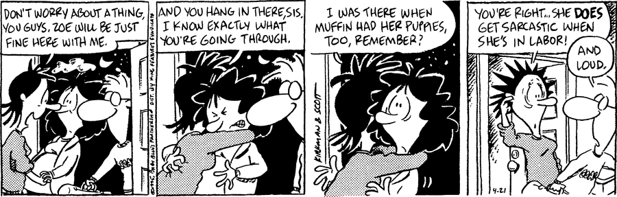 Baby Blues Comic Strip for April 21, 1995 