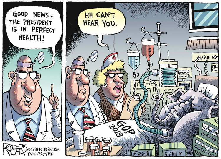 Rob Rogers Comic Strip for January 19, 2018 