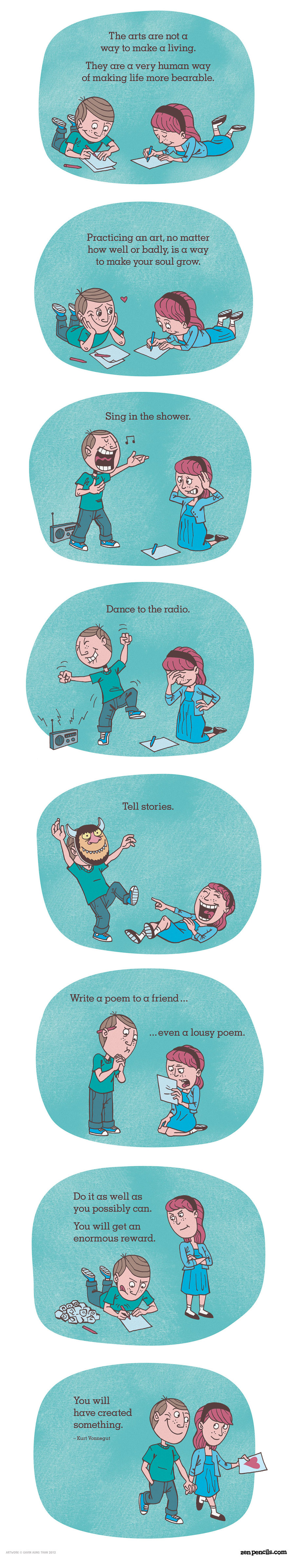 Zen Pencils Comic Strip for September 30, 2013 
