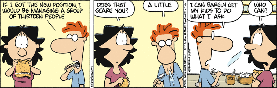 Baby Blues Comic Strip for November 16, 2021 